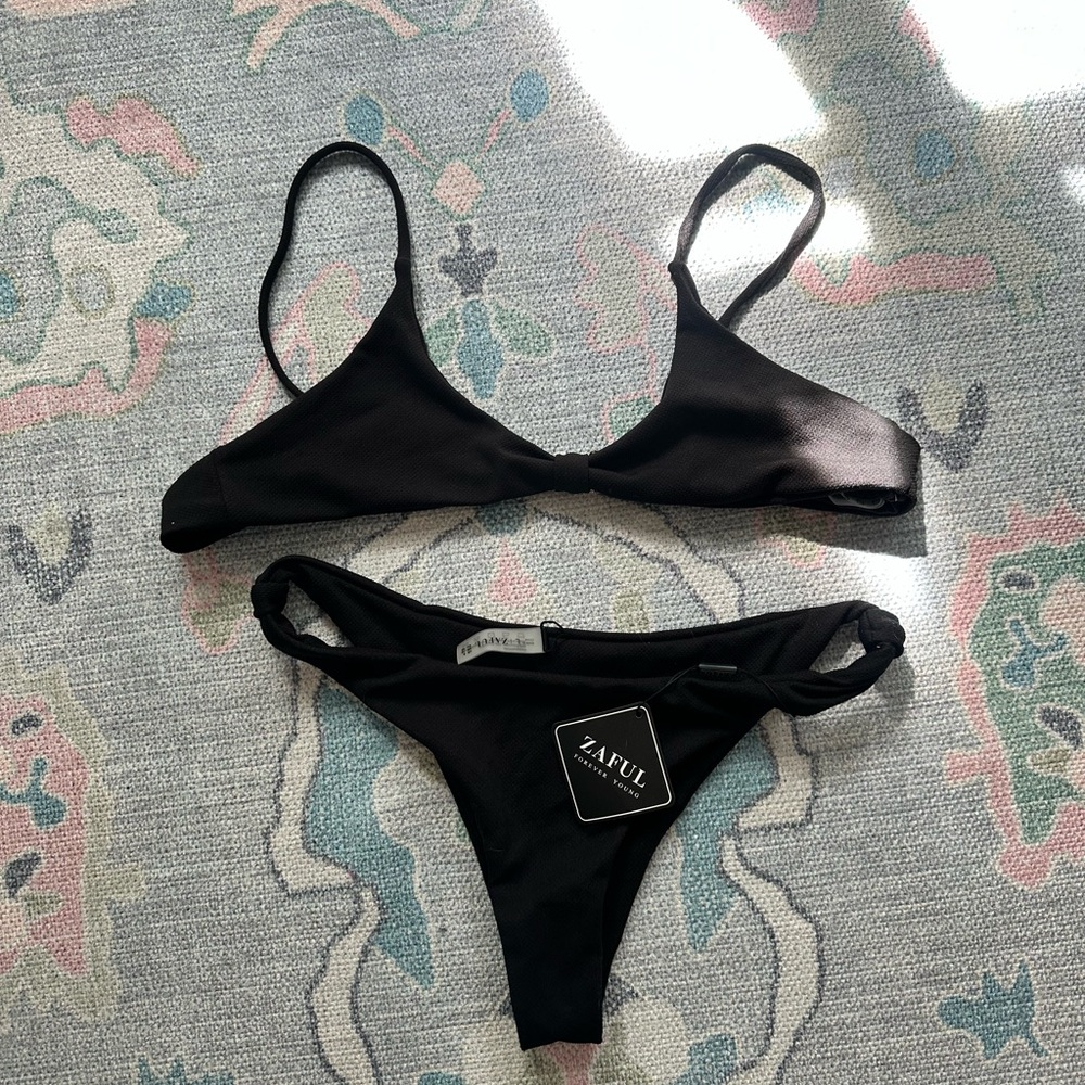Zaful Black Bikini Set